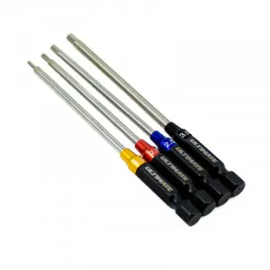 Power Tool Bits Straight Hex Set 1.5, 2, 2.5, 3mm UR8360X