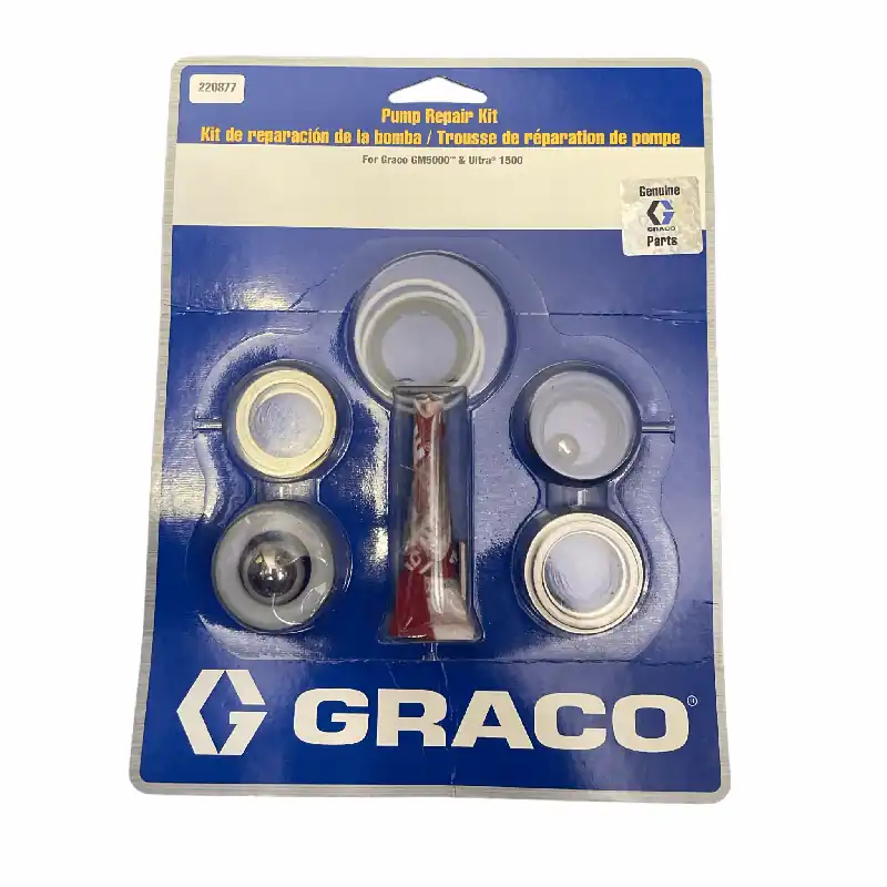 Graco 220877 Pump Repair Kit Fits GM 5000/10000 & 1500 Ultimate & Ultra Airless Paint Sprayer
